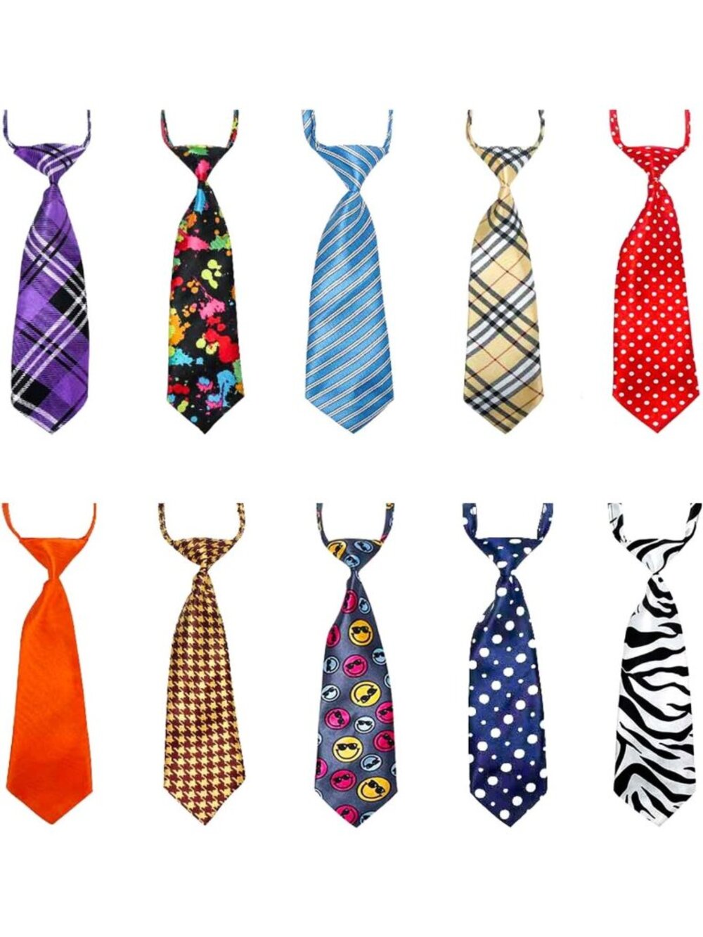 Adjustable Dog Neck Tie for Large Dogs | Bow Ties & Grooming Accessories